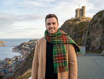 Newfoundland Lambswool Tartan Scarf