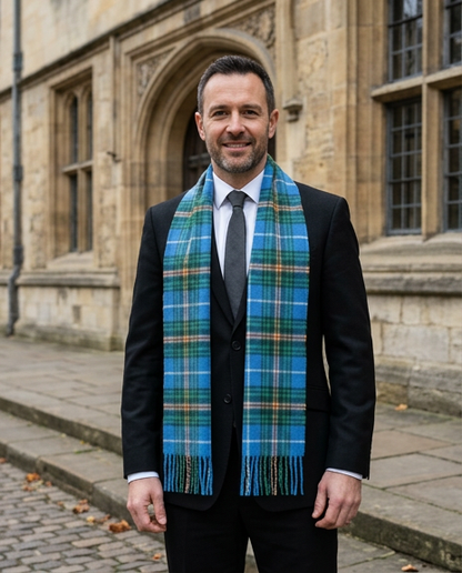 Nova Scotia Lambswool Tartan Scarf