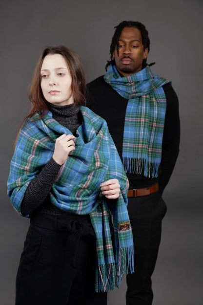 Nova Scotia Lambswool Tartan Scarf