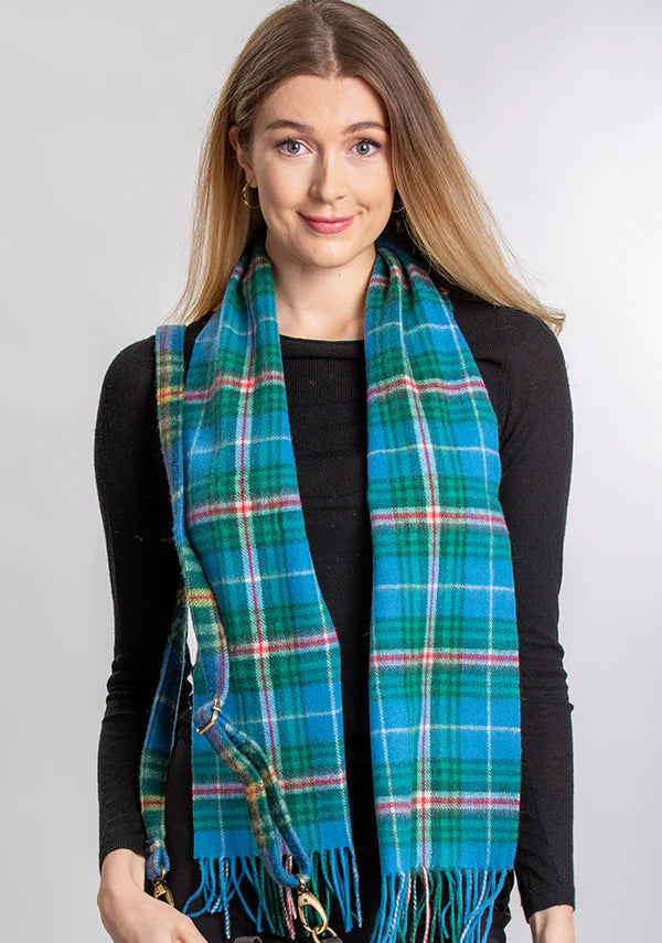 Nova Scotia Lambswool Tartan Scarf