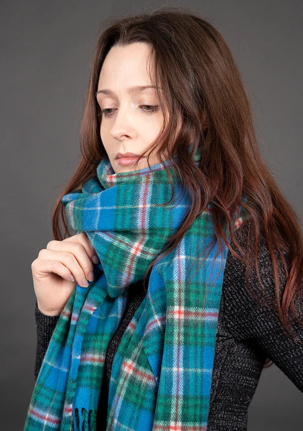 Nova Scotia Lambswool Tartan Scarf