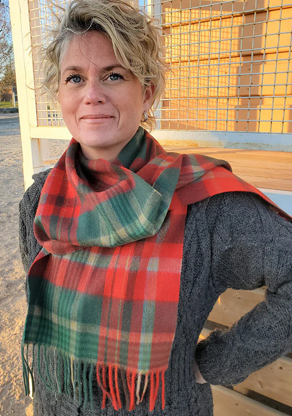 New Brunswick Lambswool Tartan Scarf