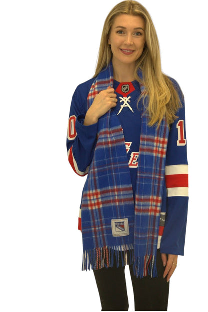 New York Rangers Lambswool Scarf Extra Long