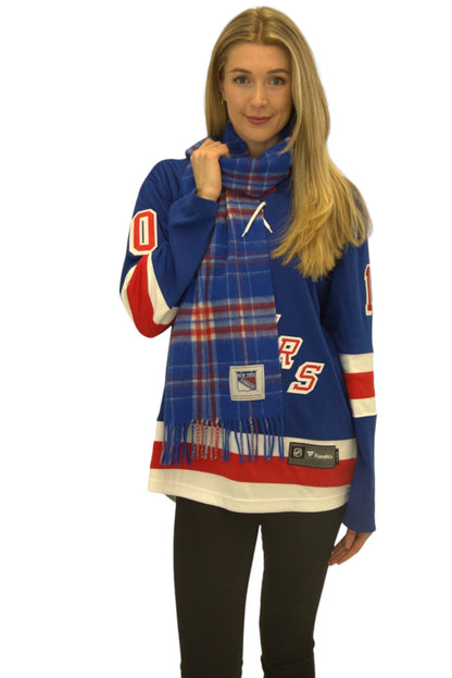 New York Rangers Lambswool Scarf Extra Long