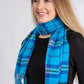 One World Together Lambswool Tartan Scarf