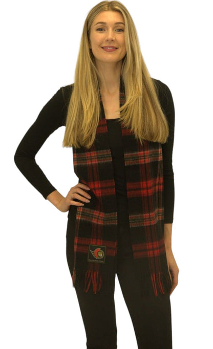 Ottawa Senators Lambswool Scarf Extra Long