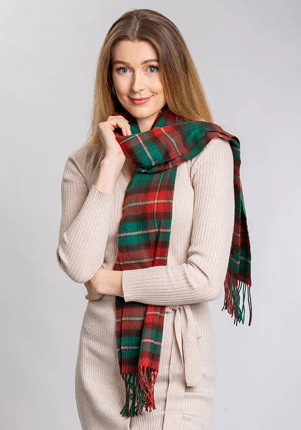 Prince Edward Island Lambswool Tartan Scarf