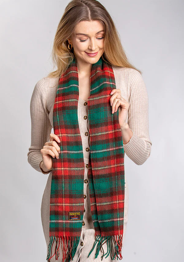 Prince Edward Island Lambswool Tartan Scarf