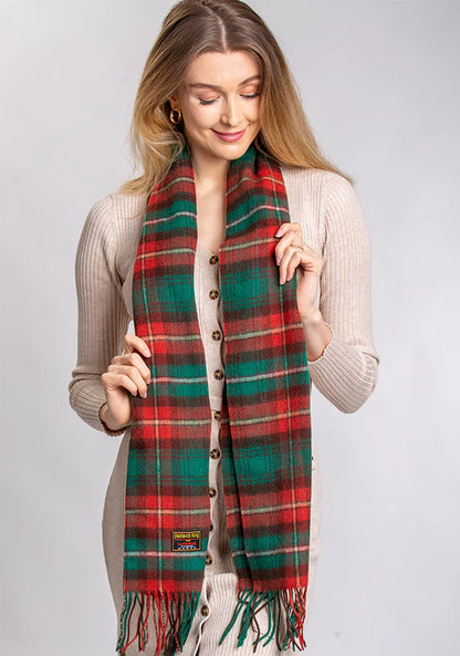 Prince Edward Island Lambswool Tartan Scarf