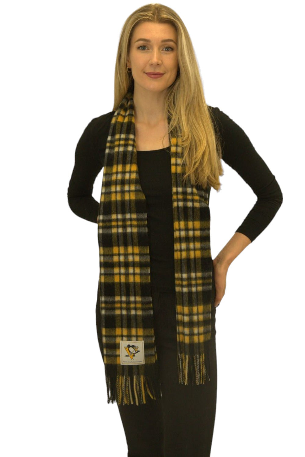 Pittsburgh Penguins Lambswool Scarf Extra Long