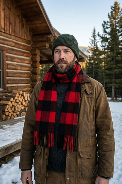 Rob Roy Lambswool Tartan Scarf