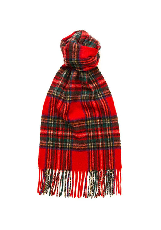 Royal Stewart Lambswool Tartan Scarf