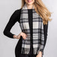 Stewart Grey Dress Lambswool Tartan Scarf