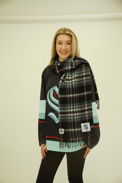 Seattle Kraken Extra Long Lambswool Scarf