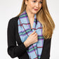 World Peace Lambswool Tartan Scarf