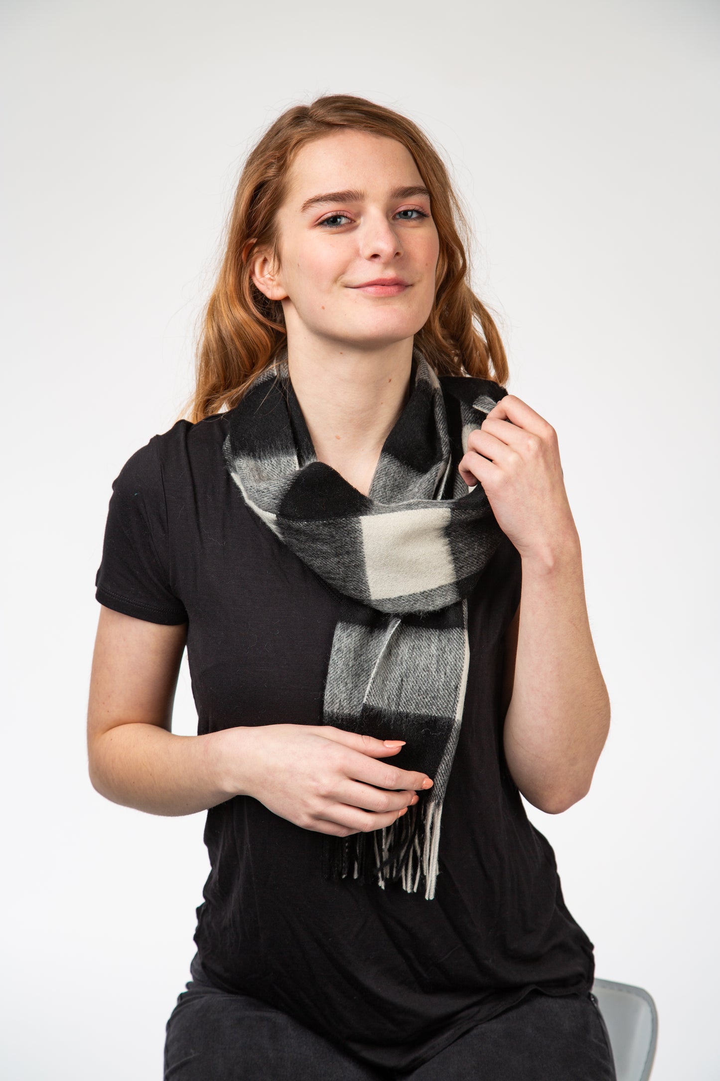 Northumberland Lambswool Tartan Scarf