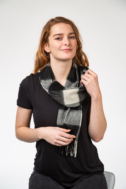 Northumberland Lambswool Tartan Scarf