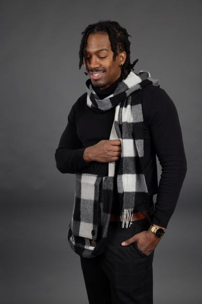 Northumberland Lambswool Tartan Scarf