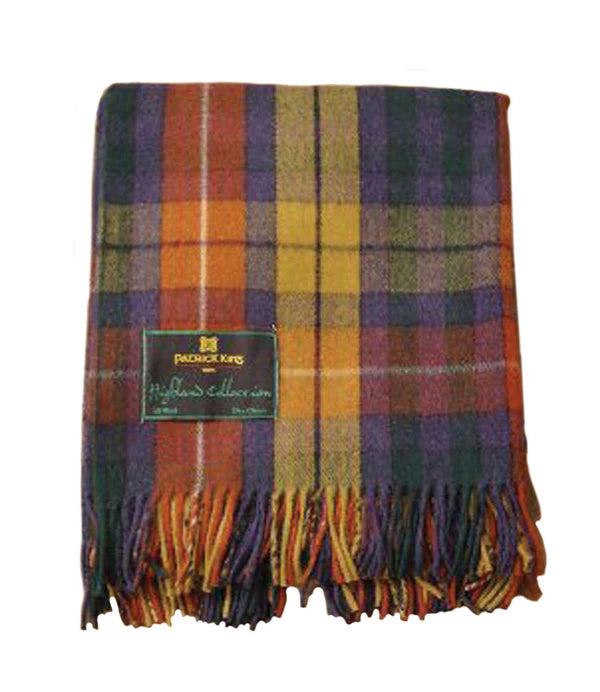 Merino Wool Tartan Knee Blankets