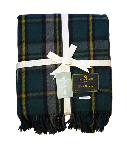 Cape Breton Deluxe Wool Blanket