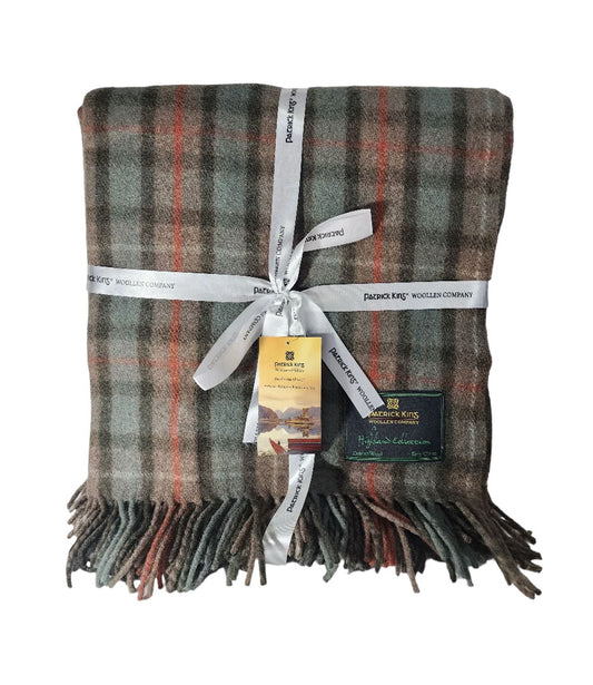 Fraser Hunting Ancient Wool Blanket