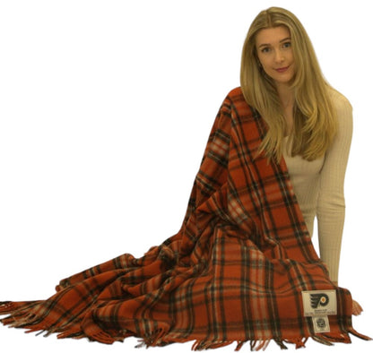 Philadelphia Flyers Wool Blanket