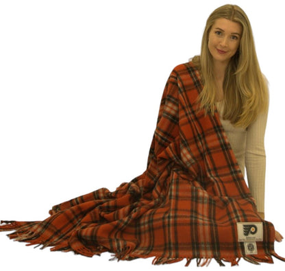 Philadelphia Flyers Wool Blanket