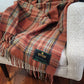 Royal Stewart Antique Merino Wool Blanket