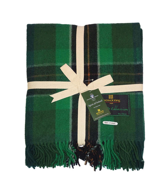 Spirit of Ireland Deluxe Wool Blanket