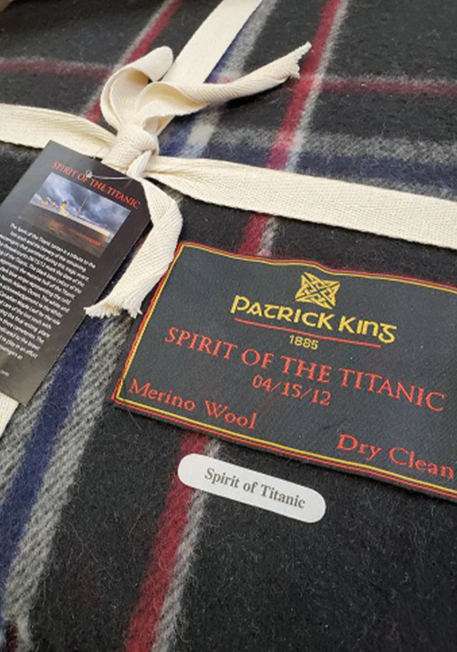 Spirit of the Titanic Deluxe Wool Blanket