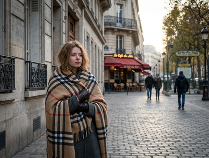 Thompson Camel Deluxe Wool Blanket