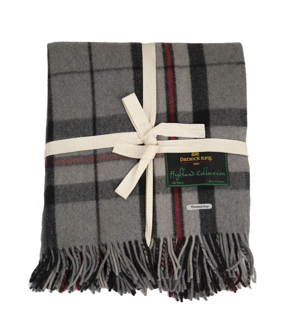 Thompson Grey Deluxe Wool Blanket