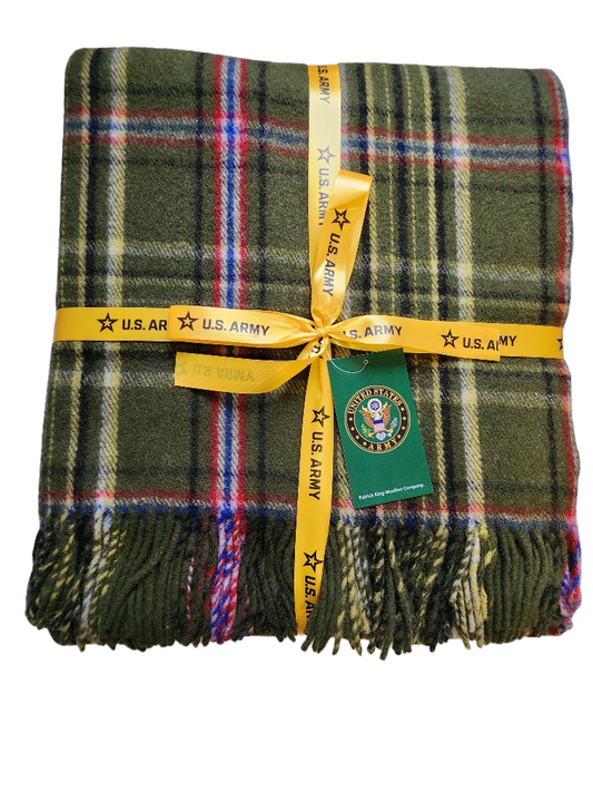 US Army Emblem Deluxe Wool Blanket