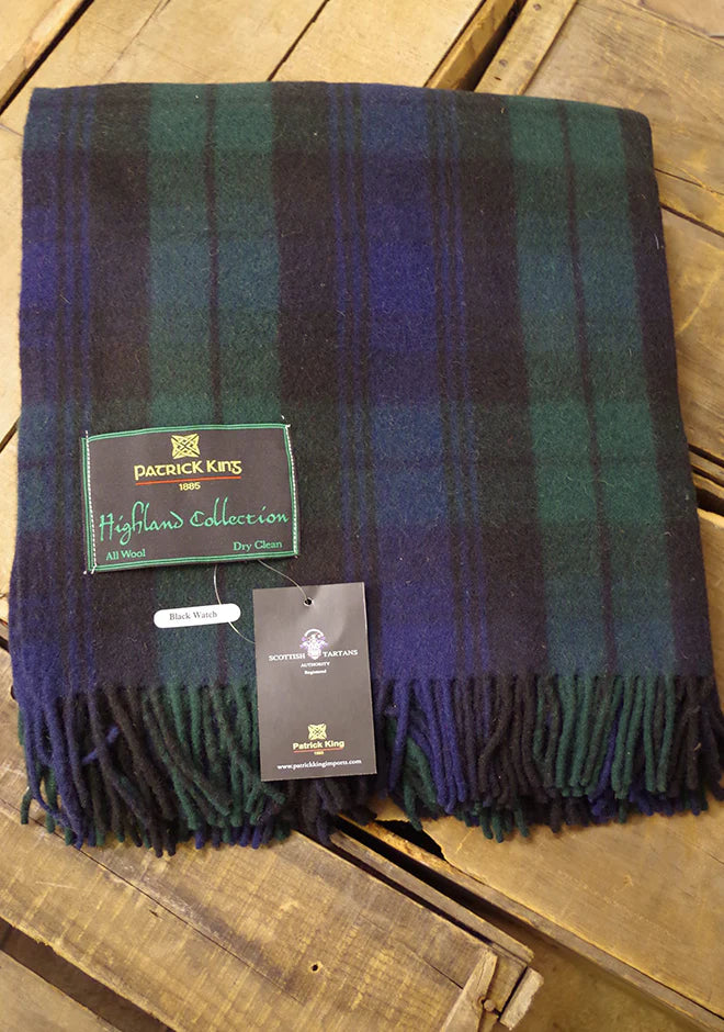 Black Watch Deluxe Wool Blanket