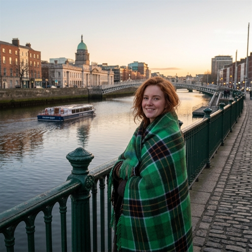 Spirit of Ireland Deluxe Wool Blanket