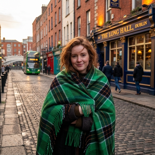 Spirit of Ireland Deluxe Wool Blanket