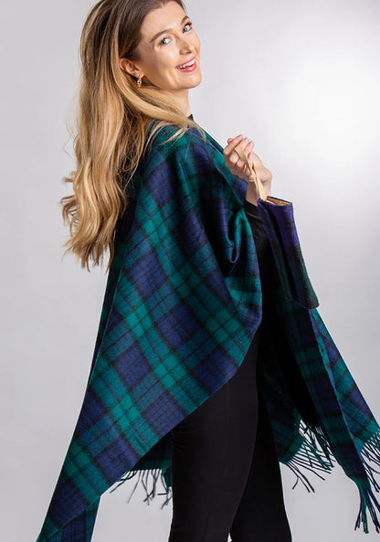 Black Watch Lambswool Cape