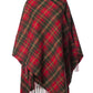 Dark Maple Lambswool Cape