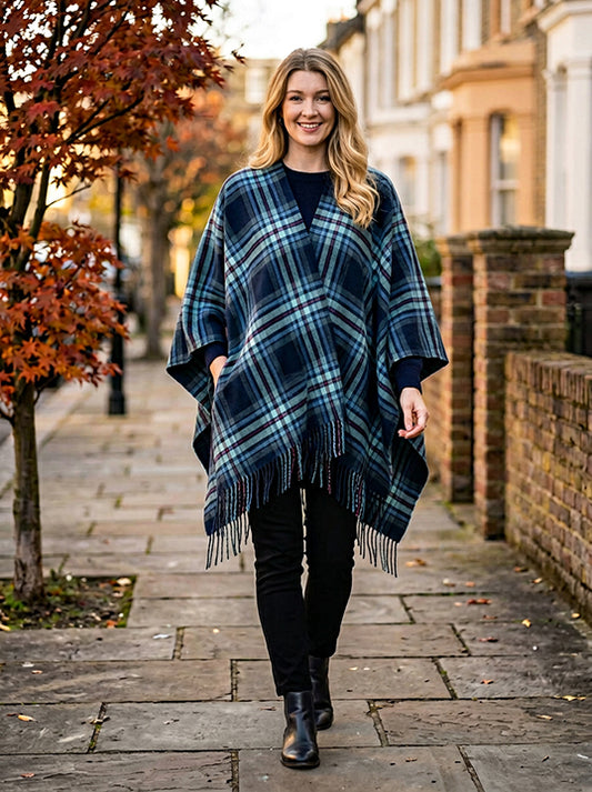 Norway Nights Lambswool Cape