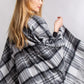 Stewart Grey Dress Lambswool Cape