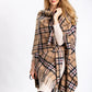 Thompson Camel Lambswool Cape