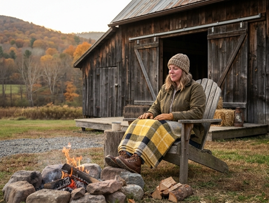 Blacksmith Gold Knee/Lap Blanket
