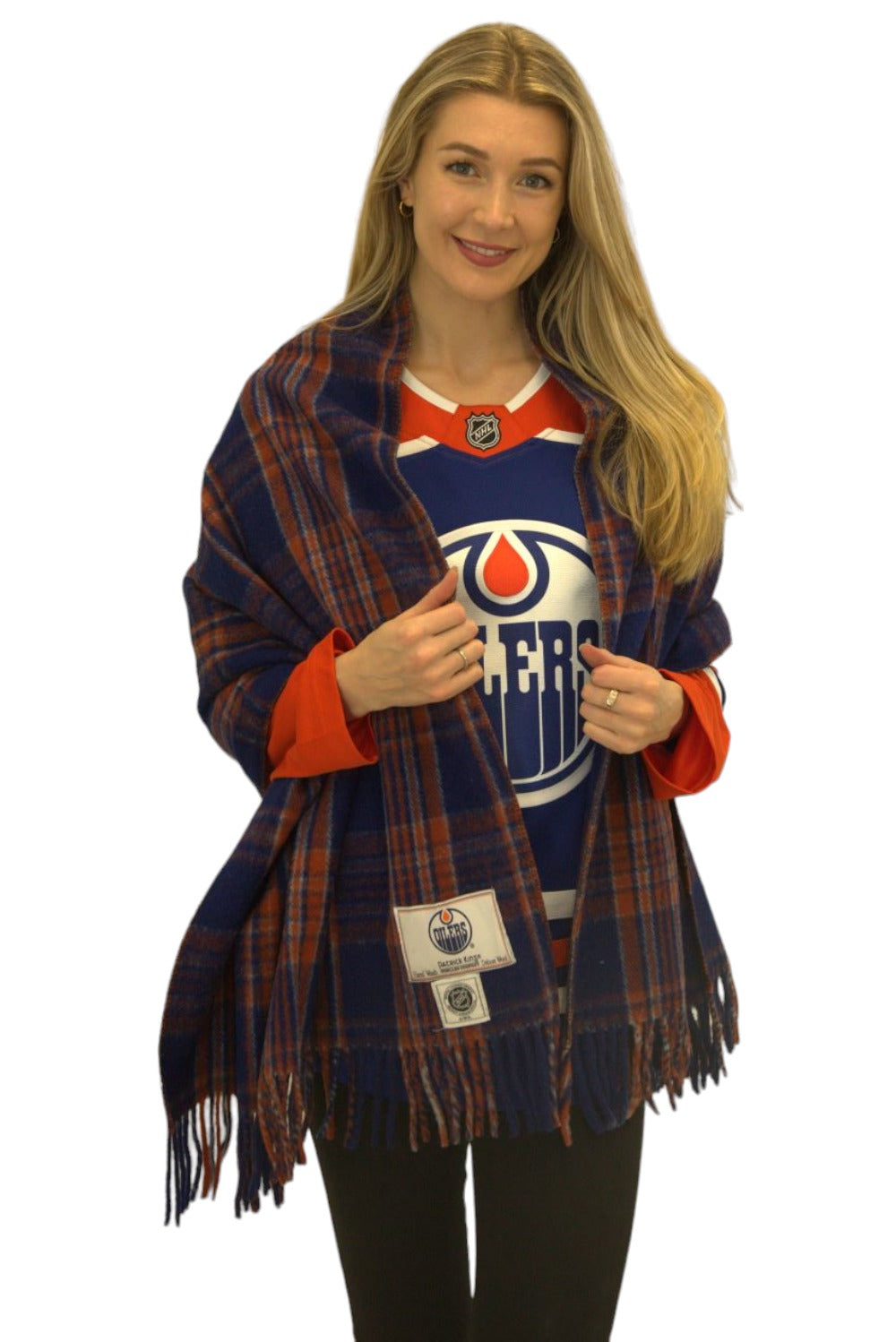 Edmonton Oilers Wool Stadium Blanket
