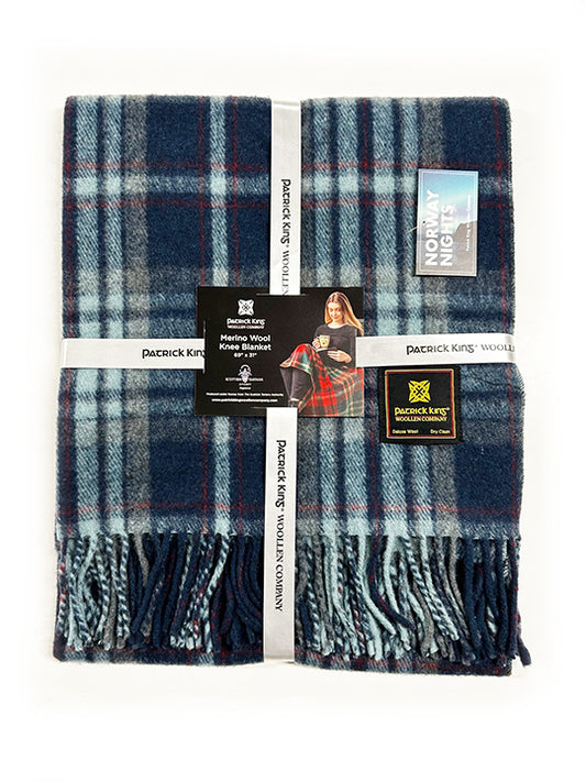 Norway Nights Deluxe Wool Knee Blanket