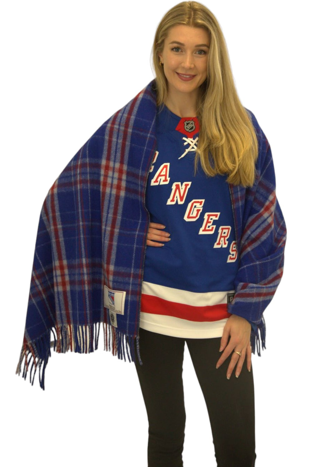 New York Rangers Wool Stadium Blanket – Patrick King Woollen Company