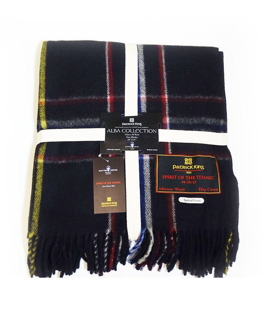Spirit of the Titanic Merino Wool Knee Blanket