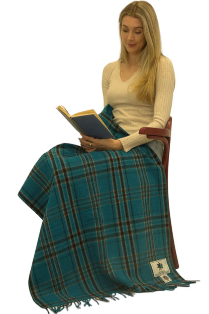 San Jose Sharks Wool Stadium Blanket