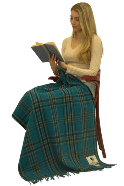 San Jose Sharks Wool Stadium Blanket