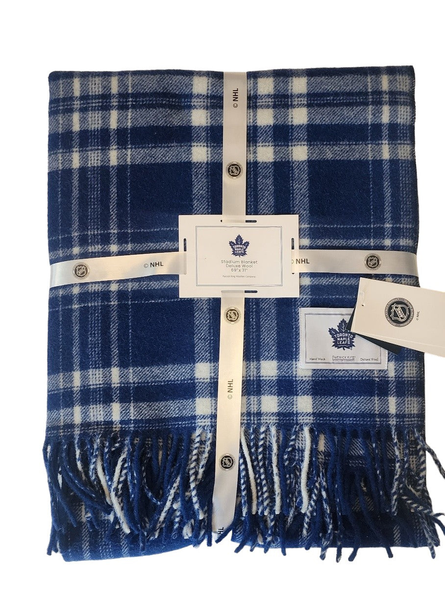 Toronto Maple Leafs Wool Stadium Blanket