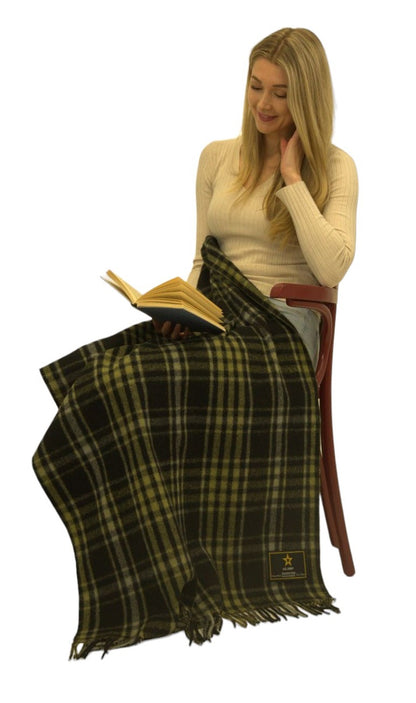 US Army Deluxe Wool Stadium Blanket